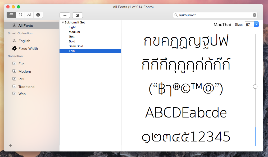 Sukhumvit Set Font Download Mac